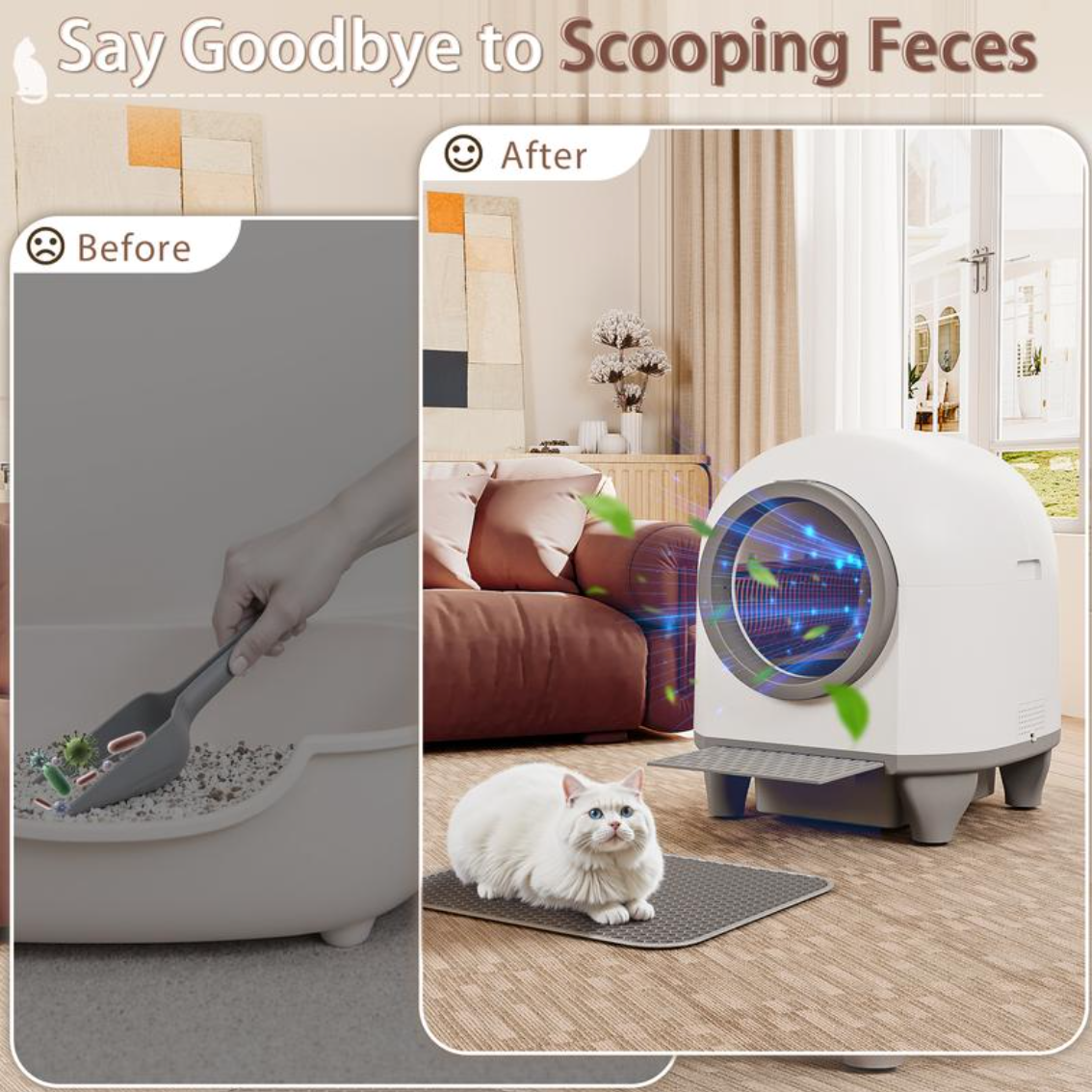 Orbit Auto-Cleaning Litter Box